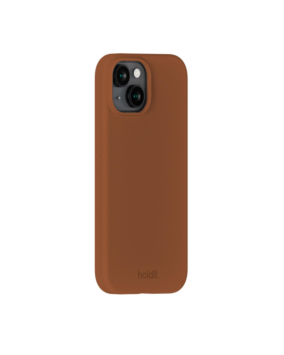 Silicone iPhone cover - Almond brown